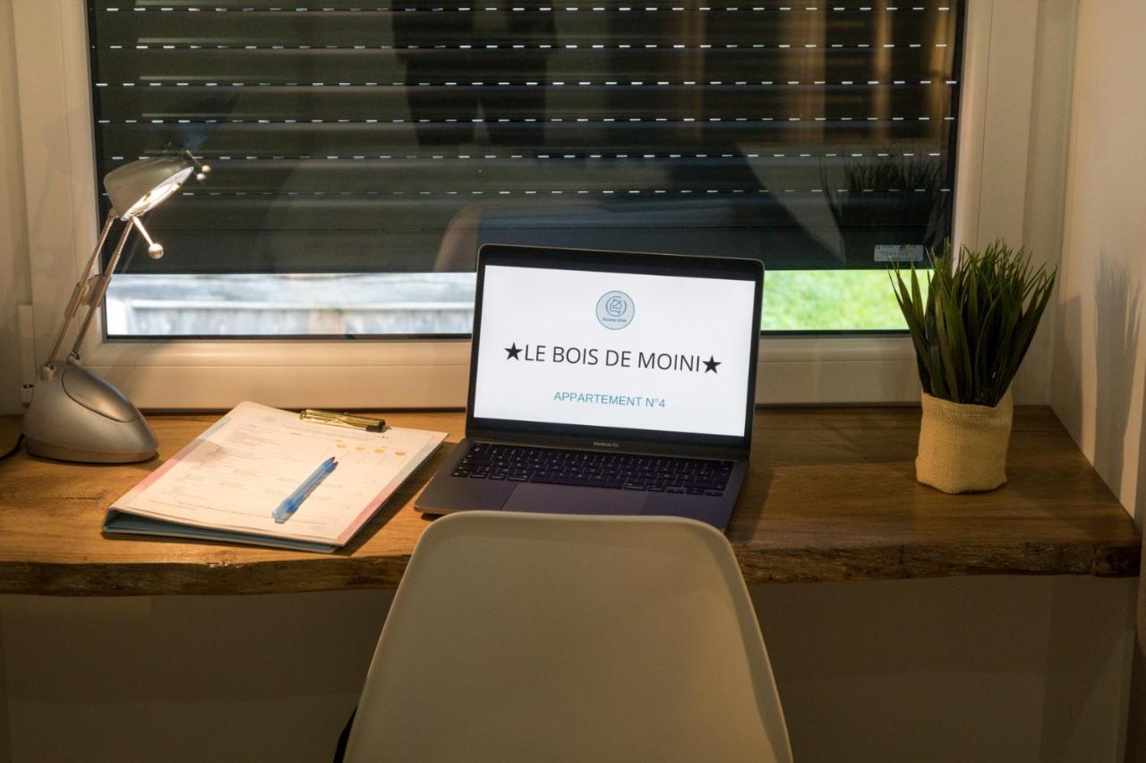 Appart-Hotel N 4 Calme Avec Terrasse, Wi-Fi Haut Debit, Petit-Dejeuner, Room-Service Et Parking Prive Chouzelot Kültér fotó