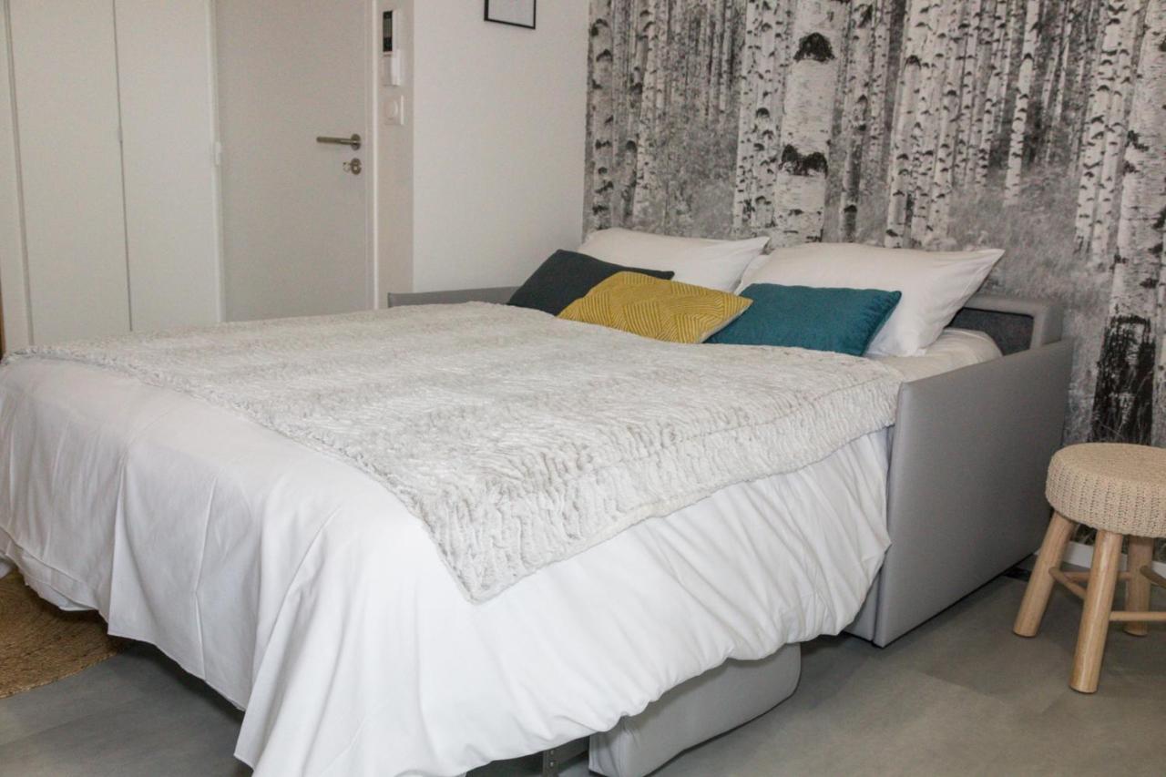 Appart-Hotel N 4 Calme Avec Terrasse, Wi-Fi Haut Debit, Petit-Dejeuner, Room-Service Et Parking Prive Chouzelot Kültér fotó